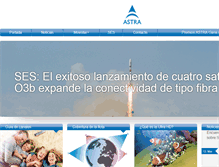 Tablet Screenshot of es.ses-astra.com
